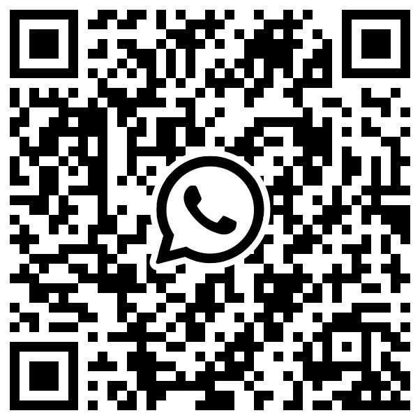 Pulsa o escanea para hablar por WhatsApp